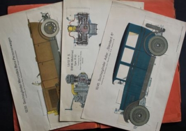 Wolfram "Die Motorfahrzeuge Modelle" Vehicletechnic 1928 (4674)