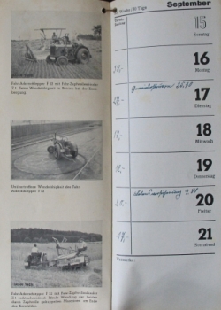 Fahr Tractor-Factoryearcalendar 1940 (2065)