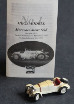 Busch Mercedes-Benz SSK 1928 Plastikmodell (4704)