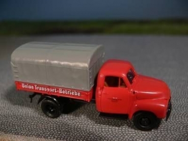 Brekina Opel Blitz Truck "Union Transport" 1955 Plasticmodel (4706)
