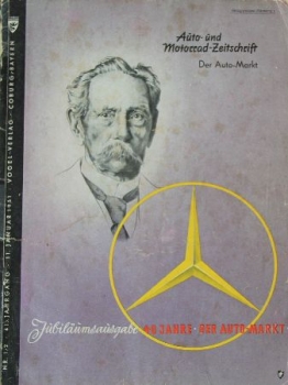 "Der Automarkt - Auto- und Motorradzeitschrift" Automobil-Magazin 1951 Jubiläumsausgabe  (2124)