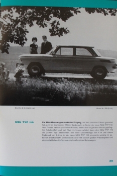 NSU Prinz 110 Modelprogram 1968 Presskit (2230)