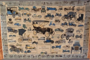 Delius-KlasingAdvertisingposter 1960 "Auto-Veteranen" Automobile-History (4767)