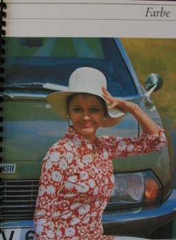 NSU Ro 80 Modelprogram 1968 Automobil-Pressekit (2264)