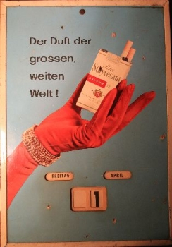 Stuyvesant Cigarettes "Der Duft der großen weiten Welt" All-Year-Calendar 1958 (2316)