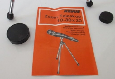 Revue Telescope 4006 with tripod 1980 in original box (5438)