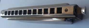 Hohner Mundharmonika Super Chromonica 1938 in Kunstledertasche (5441)