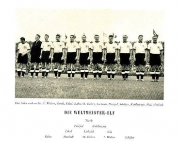 Vogelsang Tabakfabrik  "Fußball Weltmeisterschaft 1954" Soccer-Scrapbook 1954 (5309)