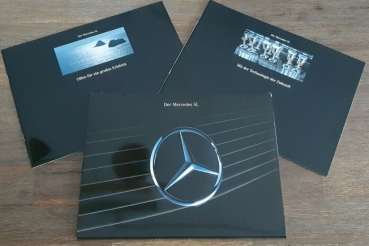 Mercedes-Benz SL R 129 Modelprogram 1992 Carbrochure-Map (0461)