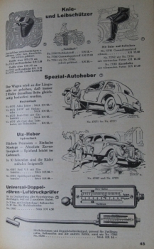 Klaas & Sachtleben "Fahrt in den Winter" 1938 Car-Accessoires-Brochure (2368)
