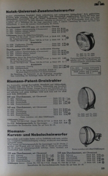 Klaas & Sachtleben "Fahrt in den Winter" 1938 Car-Accessoires-Brochure (2368)