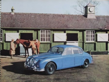 Jaguar Mark II Modelprogram 1960 Carbrochure (4951)