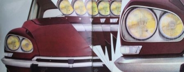 Citroen DS Modelprogram 1967 Carbrochure (6111)