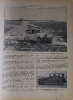 "Der Motorwagen" Autotechnical Magazine 1928 five issues (2395)