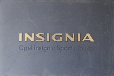 Opel Insignia Sports Tourer Modelprogram 2009 "Entdecken Sie den neuen Opel" Carbrochure (2413)