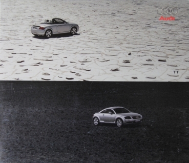 Audi TT Coupe Roadster Modelprogram 2003 Carbrochure-Map (2415)
