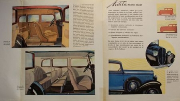 Fiat Ardita 518 Modelprogram 1935 Carbrochure (6257)