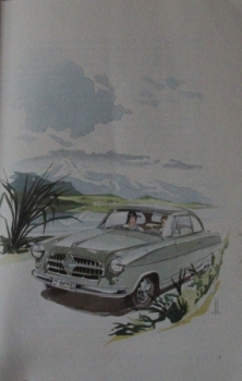 Preview: BV Aral 1955 "1000 Worte Autofahren" Tankstellen-Prospekt (2501)