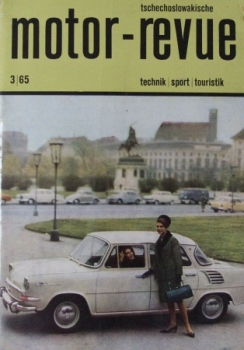 "Tschechoslowakische Motor Revue" Automobil-Magazine 1965 (2531)
