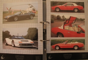 Automobil-Advertising 165 Folders with Advertising and Testreports 1960-1985 (2691)