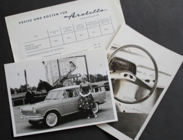 Lloyd Arabella 1959 two factoryphotos Pricelist (6075)