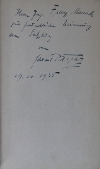 Tratz "Vom Auto aus" Traveljournal 1931 signed (2838)