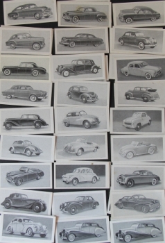Paicos Cigaretts Automobiles 1956 Scrappictures-Convolute (2860)