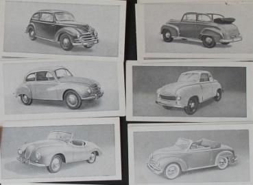 Paicos Cigaretts Automobiles 1956 Scrappictures-Convolute (2860)