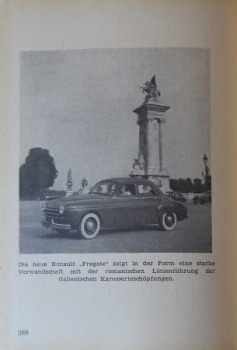 "Das organische Automobil" International Automotiv-Yearbook 1952 (2871)