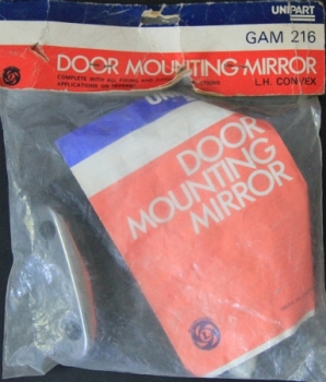 Triumph Door-Mirror Mounting 1976 GAM 216 Metal chrome (2920)