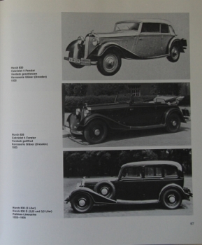 Preview: Oswald "Alle Horch Automobile 1900-1945" Horch-Historie 1979 (2924)