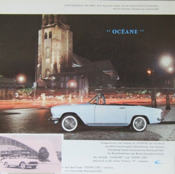 Simca Modelprogram 1958 Carbrochure (2937)