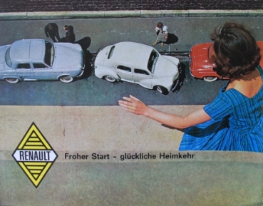 Renault 4 CV Modelprogram 1958 Carbrochure (2974)