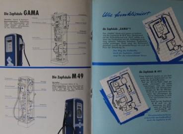 Preview: BV Aral 1955 "Grundregeln für den Tankdienst" Tankstellen-Fachbuch (3155)