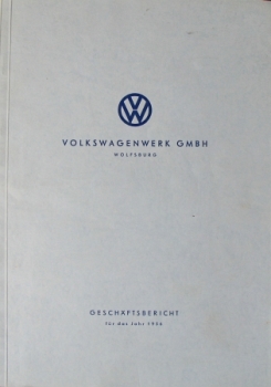 Volkswagen Businessreport 1956  VW-Factorychronic (3162)