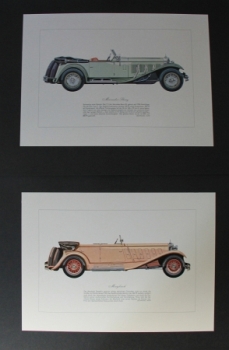 "Die klassischen Wagen der dreissiger Jahre" Car-History 1961 (3202)