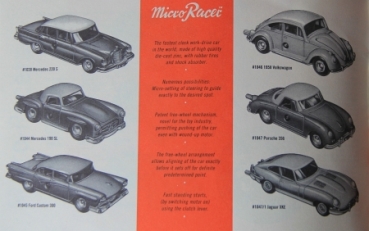Schuco "Liliput Catalogue - Fine mechanical toys" 1958 Spielzeugkatalog (3325)