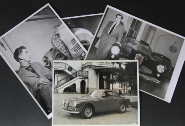 Alfa Romeo 1900 vier Werks-Pressefotos 1958 (3354)