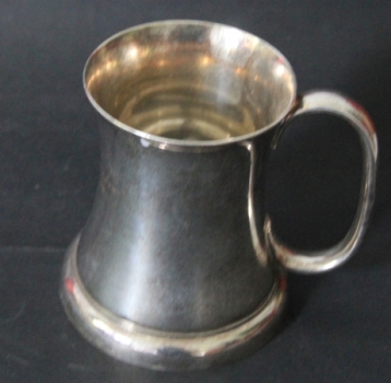 Racingsport 1913 Silbercup "RBC Chummery Races" Silvermug with glasbottom (3371)