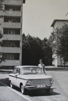 NSU Prinz 4 Modelprogram 1961 "Presse-Prachtkatalog" Automobile-Presskit (3401)