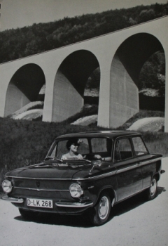 NSU Prinz 4 Modelprogram 1961 "Presse-Prachtkatalog" Automobile-Presskit (3401)