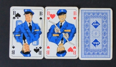 Preview: BV Aral Kartespiel 1960 mit Tankwartmotiven in Originalbox (3519)