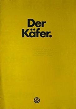 Volkswagen Beetle Modelprogram 1977 Carbrochure (3605)