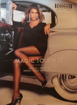 Jaguar XK 2000 "Magic Touch 12 Sensual" Wolford-Werbeplakat (3608)