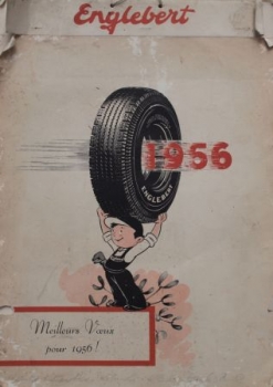 Englebert Tires Yearcalendar 1956 (3619)