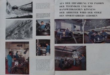 Alfa Romeo Modelprogram 1959 "50 Anni di Alfa Romeo" Carbrochure (3613)
