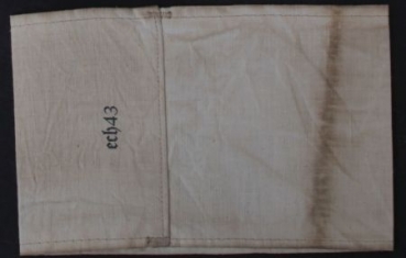 Volkswagen KdF 1943 Armlet "Luftschutz" 1943 with Logo Factory Fallersleben (3642)