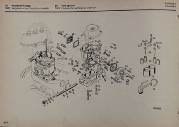 DKW Munga Auto-Union All Terrain 1967 Sparpart-Catalog in original file (4295)
