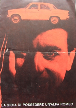 Alfa Romeo Modelprogram 1960 "La Gioia di Possedere" Carbrochure (3689)