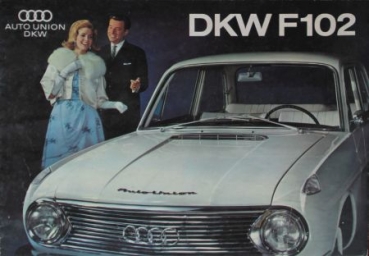 DKW F 102 Modelprogram 1965 Carbrochure (3714)